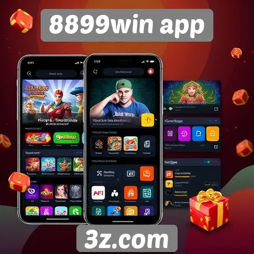 Explorando a interface do usuário no 8899win app