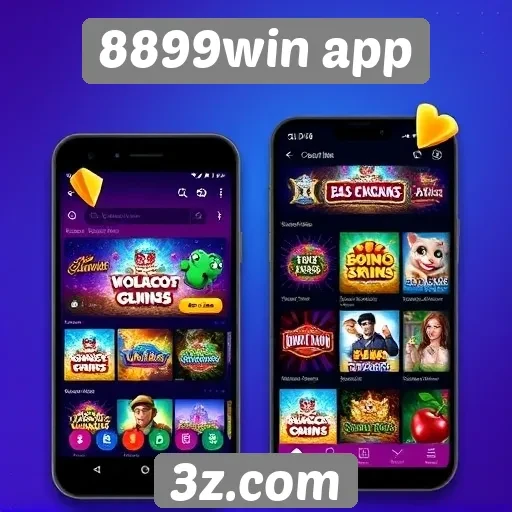 8899win app oferece ampla variedade de jogos de cassino
