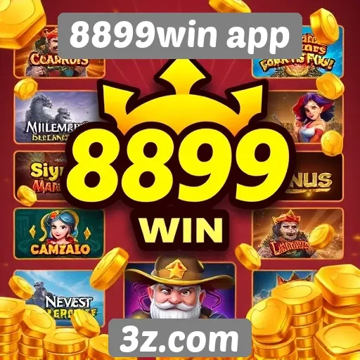 8899win app oferece variedade de jogos para usuários